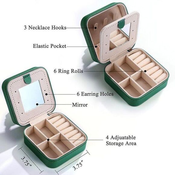 Gifts for Women Jewelry Holder Organizer Bridal Shower Gifts Bridesmaid Gift D - Picture 6 of 6